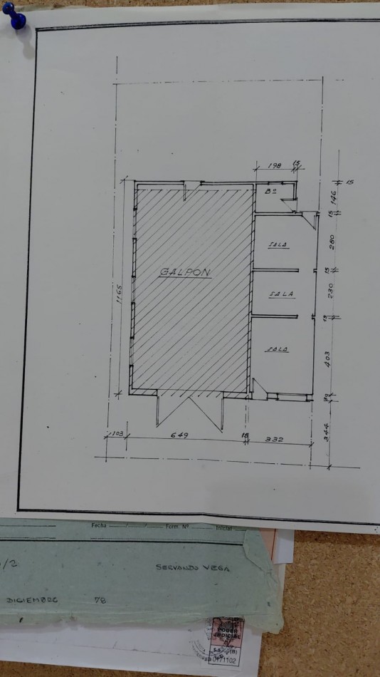 EN VENTA - GALPON + DPTO.